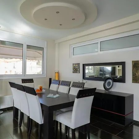 Alpha Sea View With Pool Villa Volos