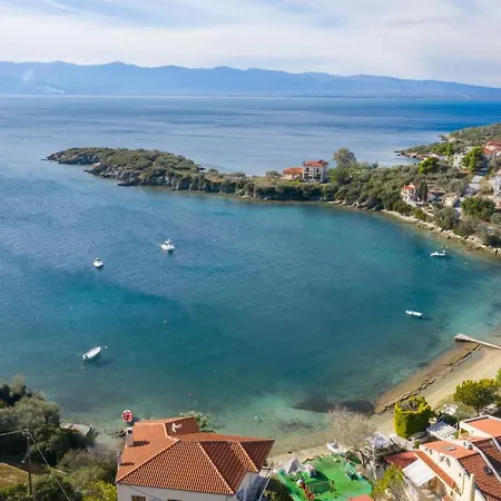Villa Alpha Sea View With Pool Volos