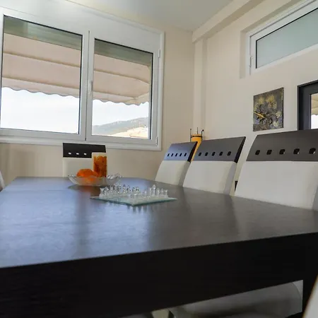 Villa Alpha Sea View With Pool Volos