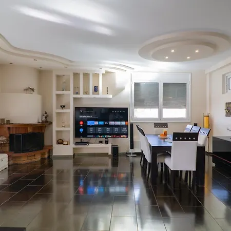 Villa Sea View Complex With Pool Volos