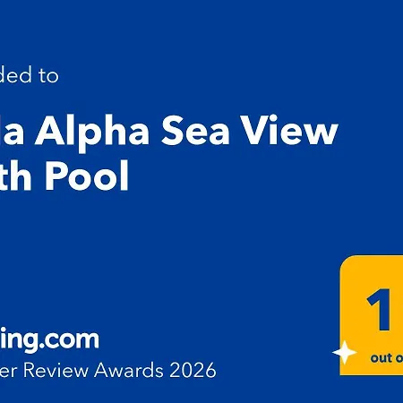 Villa Sea View Complex With Pool *