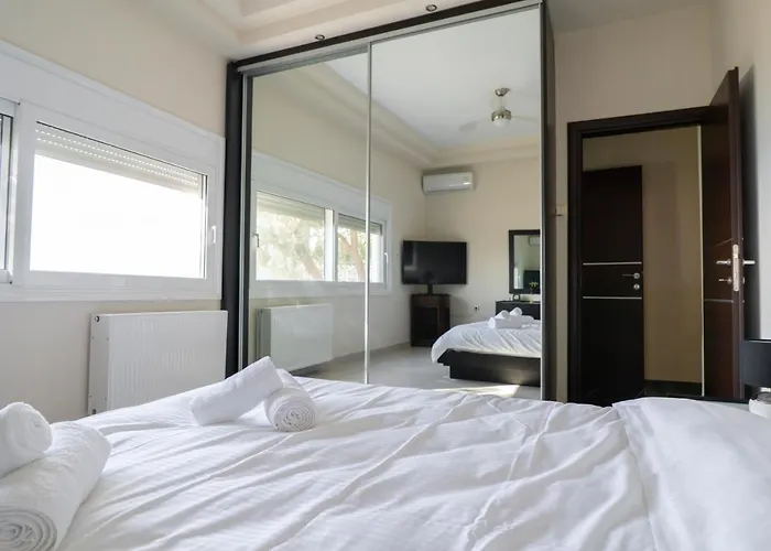 Alpha Sea View With Pool Villa Volos