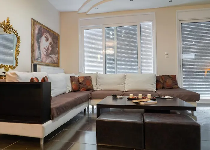 Villa Alpha Sea View With Pool Volos